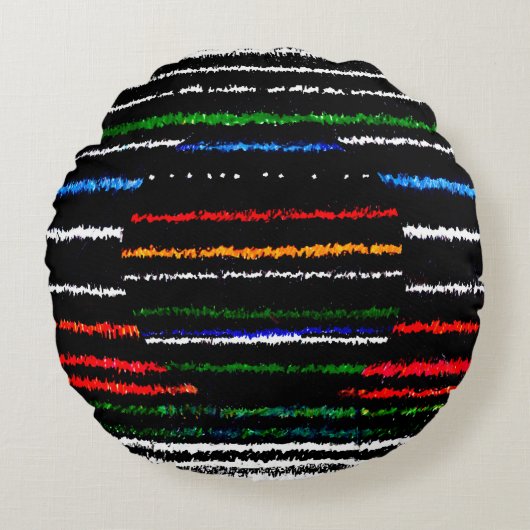 Horizontalis 4 rundes kissen (Vorderseite)