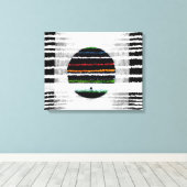 Horizontalis VIII Leinwanddruck (Insitu (Holzboden))