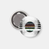 Horizontalis VIII Magnet (Vorderseite/Rückseite)