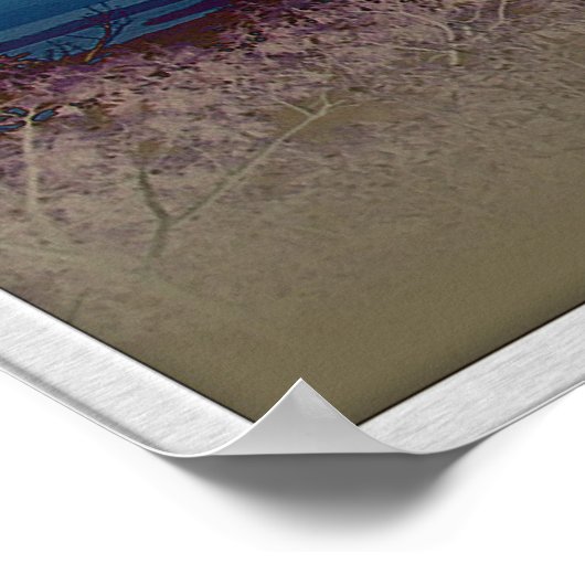 Horizontallinie Poster (Ecke)