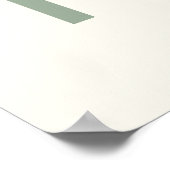 Horizontalposter der Liebe Poster (Ecke)