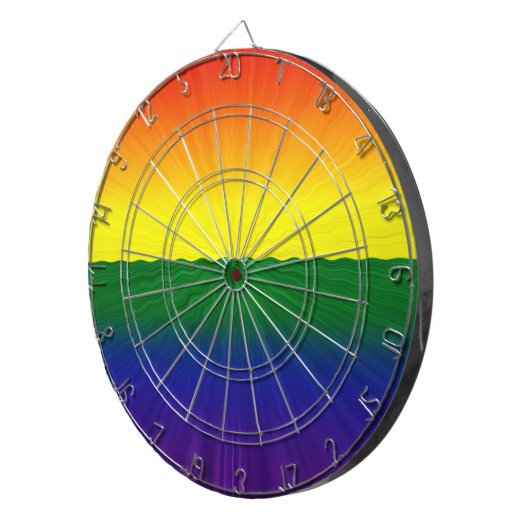Horizonte Dartscheibe (Vorderseite rechts)