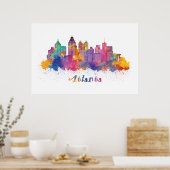 Horizonte de Atlanta Poster (Küche)
