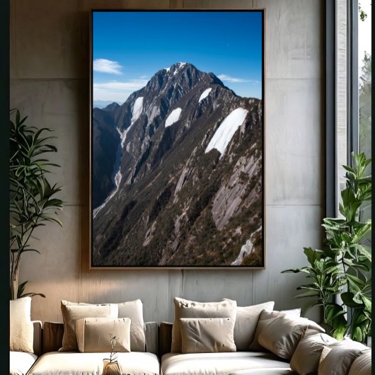 Horizonte der Berge Leinwanddruck