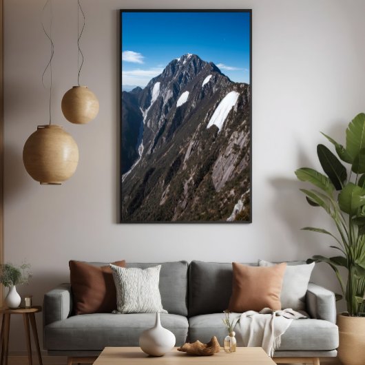 Horizonte der Berge Poster
