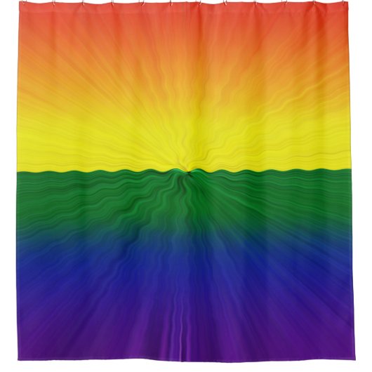 Horizonte Duschvorhang (Vorderseite)