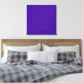 Horizonte Leinwanddruck (Insitu (Schlafzimmer))