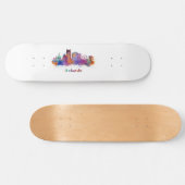 horizonte orlando acuarela skateboard (Horizontal)