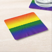 Horizonte Rechteckiger Pappuntersetzer (angewinkelt)