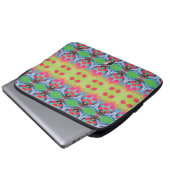 Horizontians KCFX Notebook-Sieb Laptopschutzhülle (Vorne Knopf)