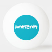 HorizontPingpongball Tischtennisball (Vorderseite)