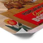 Horlacher's Genuine Bock Beer Poster (Ecke)