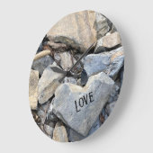horloge coeur de pierre große wanduhr (Winkel)