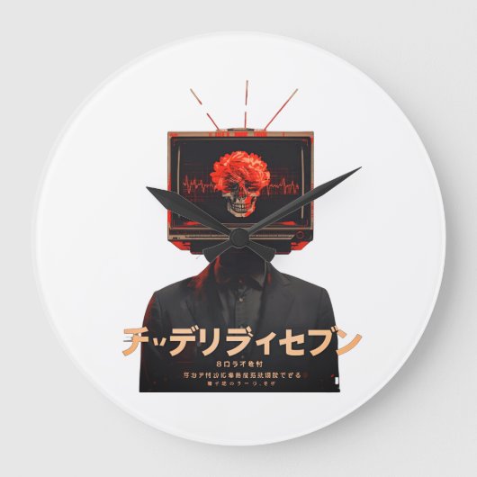 Horloge en Acrylique Große Wanduhr (Vorderseite)