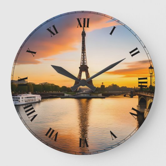 Horloge en Acrylique Große Wanduhr (Vorderseite)