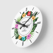 Horloge en Acrylique Runde Wanduhr (Winkel)