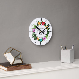 Horloge en Acrylique Runde Wanduhr