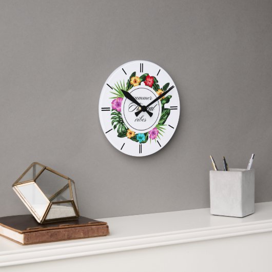 Horloge en Acrylique Runde Wanduhr (Büro)