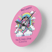 Horloge en Acrylique Runde Wanduhr (Winkel)