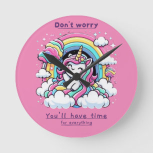 Horloge en Acrylique Runde Wanduhr