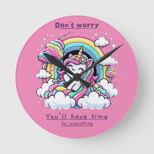 Horloge en Acrylique Runde Wanduhr (Vorderseite)