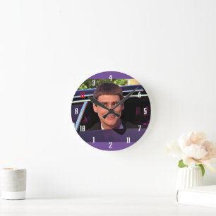 Horloge en Acrylique Runde Wanduhr