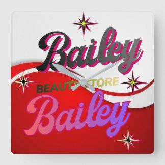 Horloge murale quadratische wanduhr