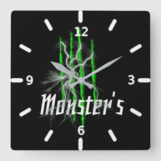 Horloge Quadratische Wanduhr (Vorderseite)