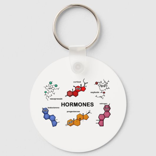 Hormone Schlüsselanhänger (Vorderseite)