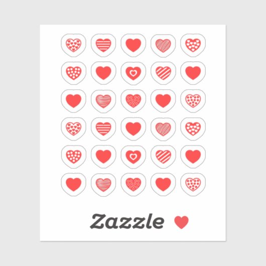 Hörmuster ! aufkleber (Blatt)