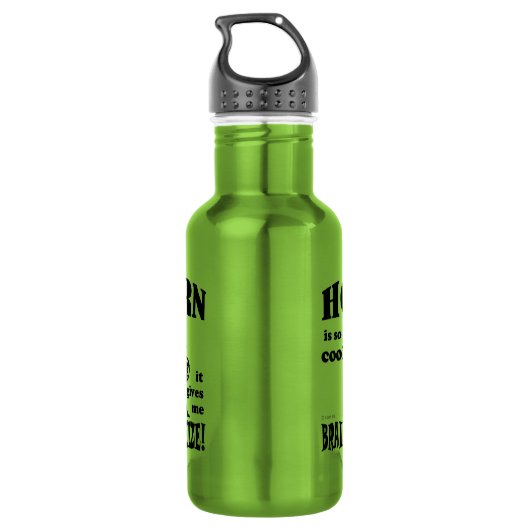 Horn, Brain Freeze Edelstahlflasche (Rückseite)