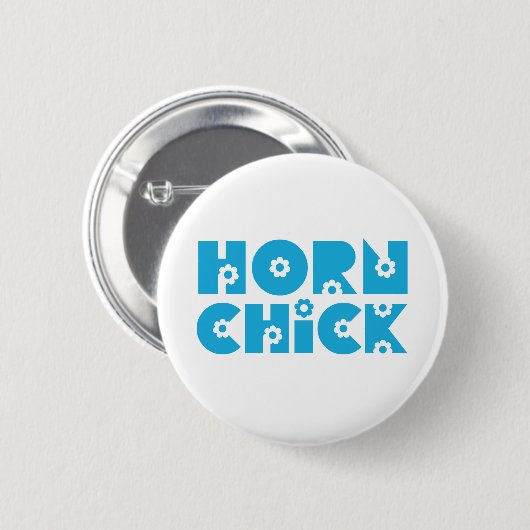 Horn Chick Button (Vorne & Hinten)