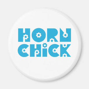 Horn Chick Magnet