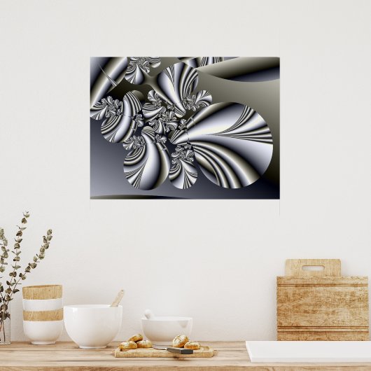 Horn Concerto Fraktal Poster (Küche)