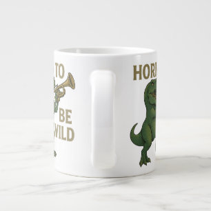Horn, frei zu sein Jumbo-Tasse