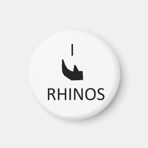 Horn I Rhinos Magnet