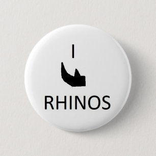 Horn I Rhinosknopf Button