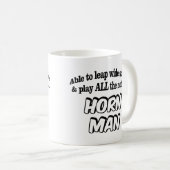 Horn Man - Music Superhero Kaffeetasse (VorderseiteRechts)