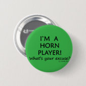 Horn Player Entschuldigung Button (Vorne & Hinten)
