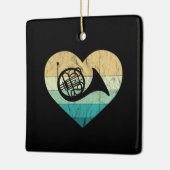 Horn Player Lieben Horn Französisches Horn Keramikornament (Links)