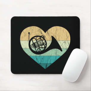 Horn Player Loves Horn French Horn Mousepad