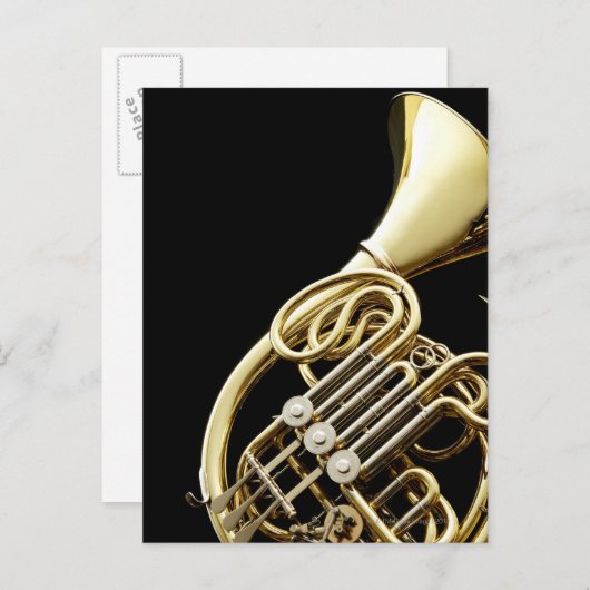 Horn Postkarte (Vorne/Hinten)