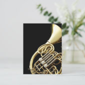 Horn Postkarte (Stehend Vorderseite)