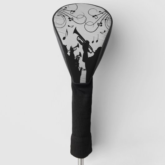 Horn Section Music Design Golf Headcover (Vorderseite)