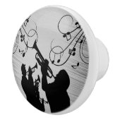 Horn Section Music Design Keramikknauf (Rechts)