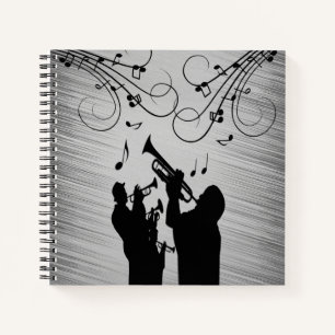 Horn Section Music Design Notizblock