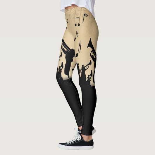 Horn Section Music Design Rustikal Leggings (Links)