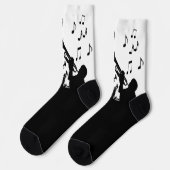 Horn Section Music Design Socken (Linkes Detail)