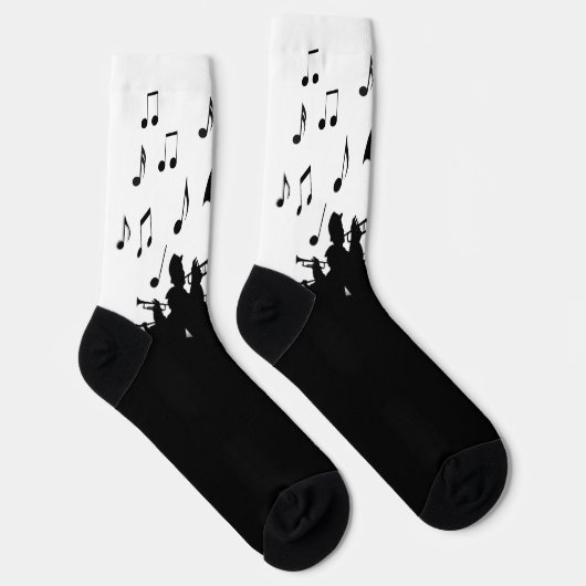 Horn Section Music Design Socken (Rechts)