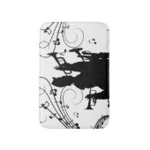 Horn Section Trumpet Jazz Music Badematte (Vorderseite Vertikal)